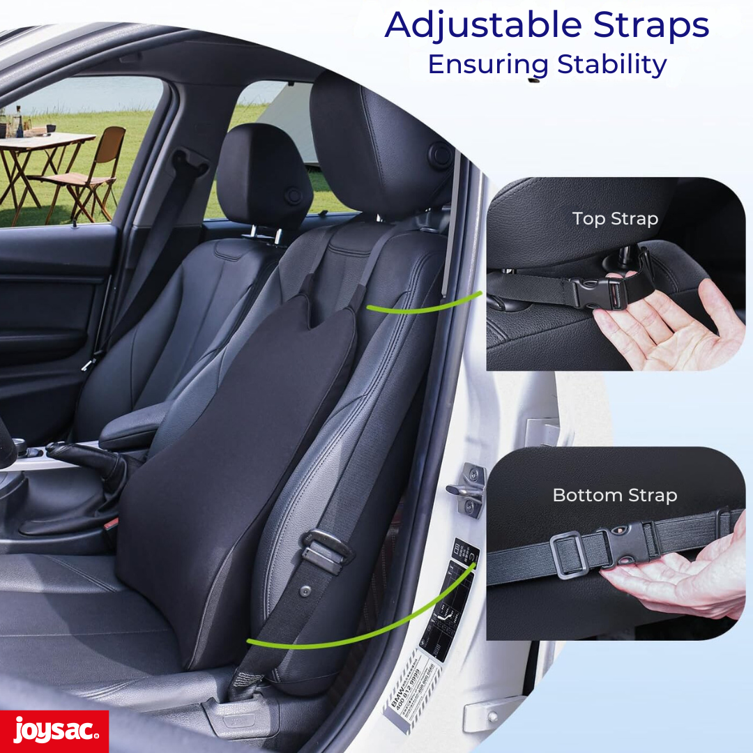JoySac Premium Pro Comfort Car Backrest Cushion