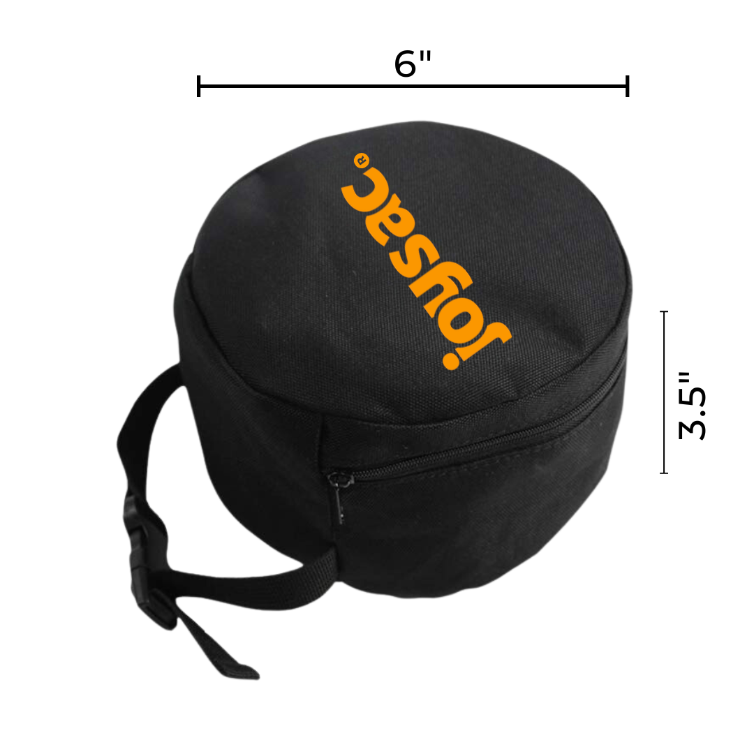 Combo - JoySac Memory Foam Travel Neck Pillow + PillowCase
