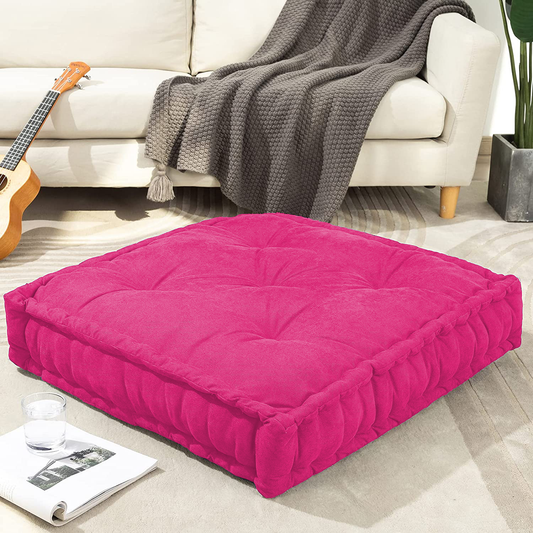 truComfort Premium Quality Floor Cushions (18 In. x 18 In. Size) - trucomfort.in