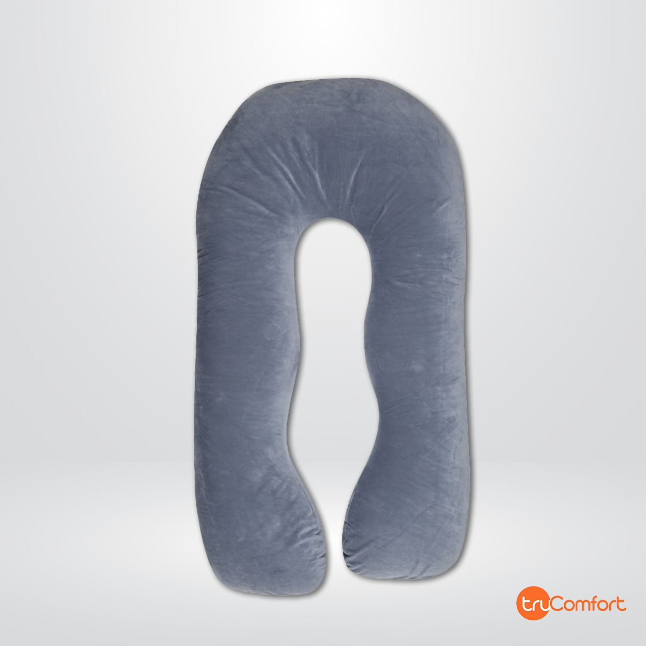 U-Shaped Pregnancy Pillow With Velvet Cover - trucomfort.in