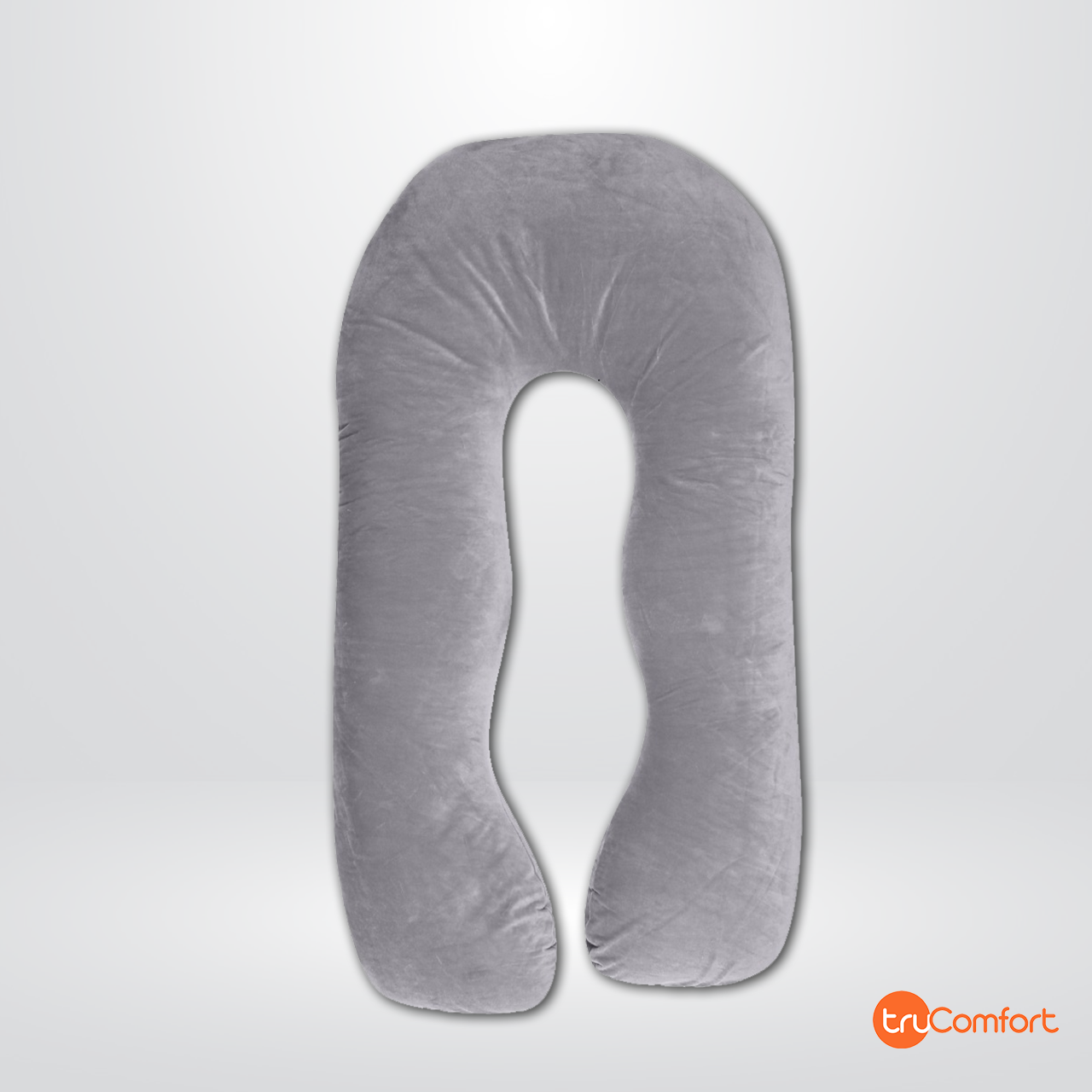 U-Shaped Pregnancy Pillow With Velvet Cover - trucomfort.in