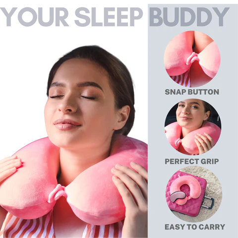 The Ultimate Comfort Combo: 5 Reasons Why You Should Use a Neck Pillow and Eye Mask During Pregnancy