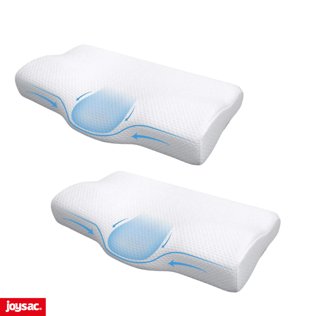 JoySac Memory Foam Contour Cervical Pillow