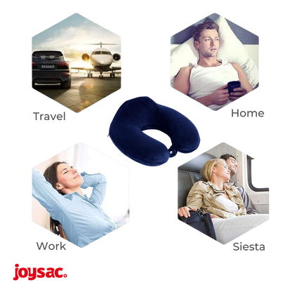 JoySac Memory Foam Travel Neck Pillow