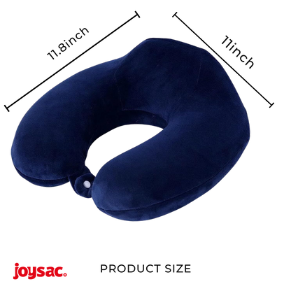 JoySac Memory Foam Travel Neck Pillow