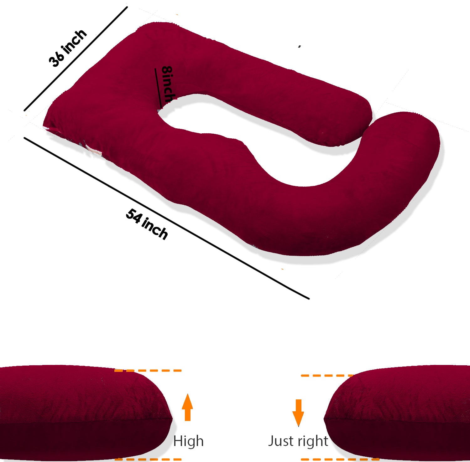 J shaped neck pillow sale