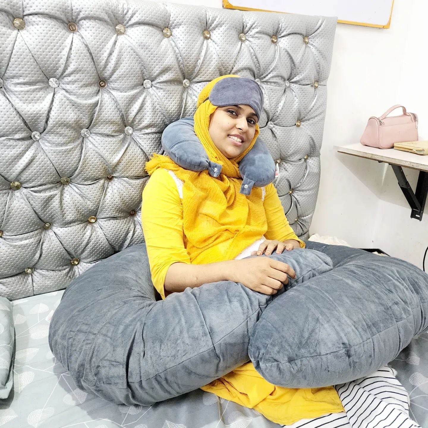 Bean bag best sale neck pillow