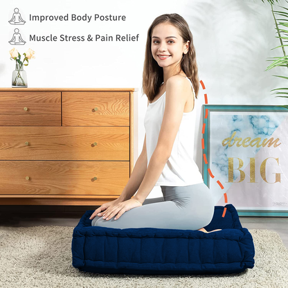 truComfort Premium Quality Floor Cushions (18 In. x 18 In. Size) - trucomfort.in