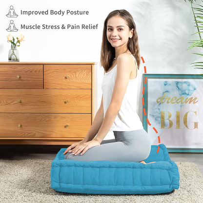 truComfort Premium Quality Floor Cushions (18 In. x 18 In. Size) - trucomfort.in
