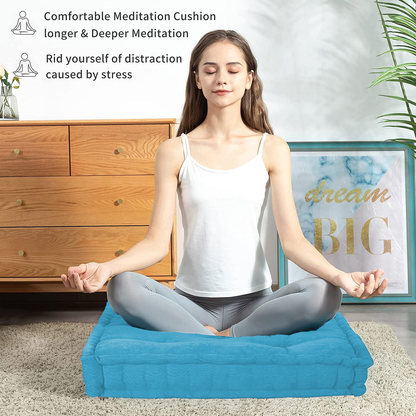 truComfort Premium Quality Floor Cushions (18 In. x 18 In. Size) - trucomfort.in